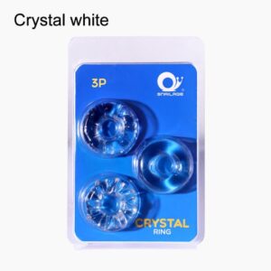 Set de 3 Anillos Retardantes de Silicona Transparente – Mejora tu Rendimiento y Placer 🥵💦