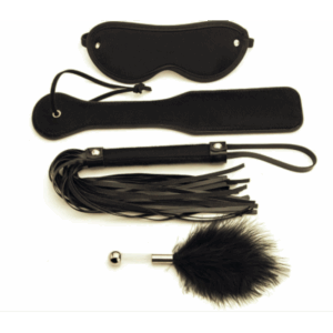 Kit BDSM 4 Piezas – Para Juegos de Dominación y Placer Extremo 🖤