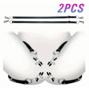 Pinzas para labios vaginales con correas ajustables – 2 piezas para dominación exquisita 💦🔗