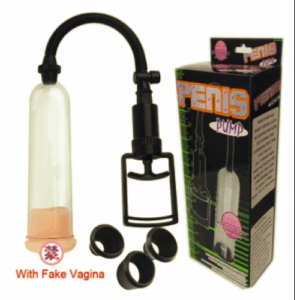 Bomba de vacío manual con entrada suave tipo vagina – Entrena, estimula y potencia