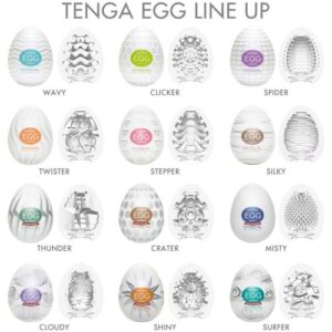 Huevo Masturbador Masculino Ultra Discreto | 6 Texturas a Elegir | Tenga Egg