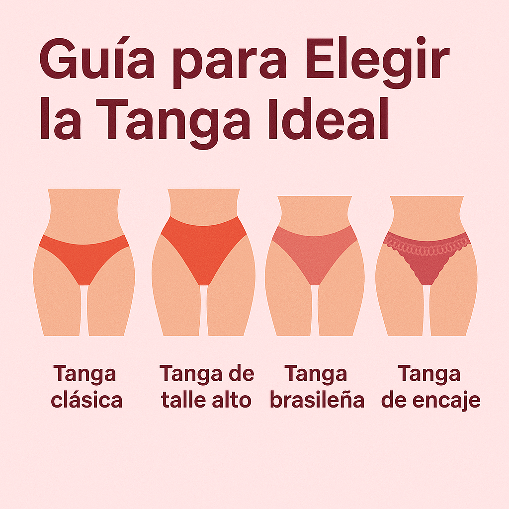👙 ¿Cómo Elegir la Tanga Ideal para Tu Cuerpo?