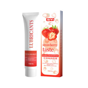 Lubricante comestible SIYI sabor cereza, fresa o manzana – Base agua, alta lubricación y aroma delicioso