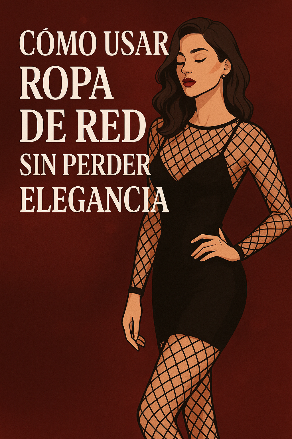 🖤 Cómo usar ropa de red sin perder elegancia