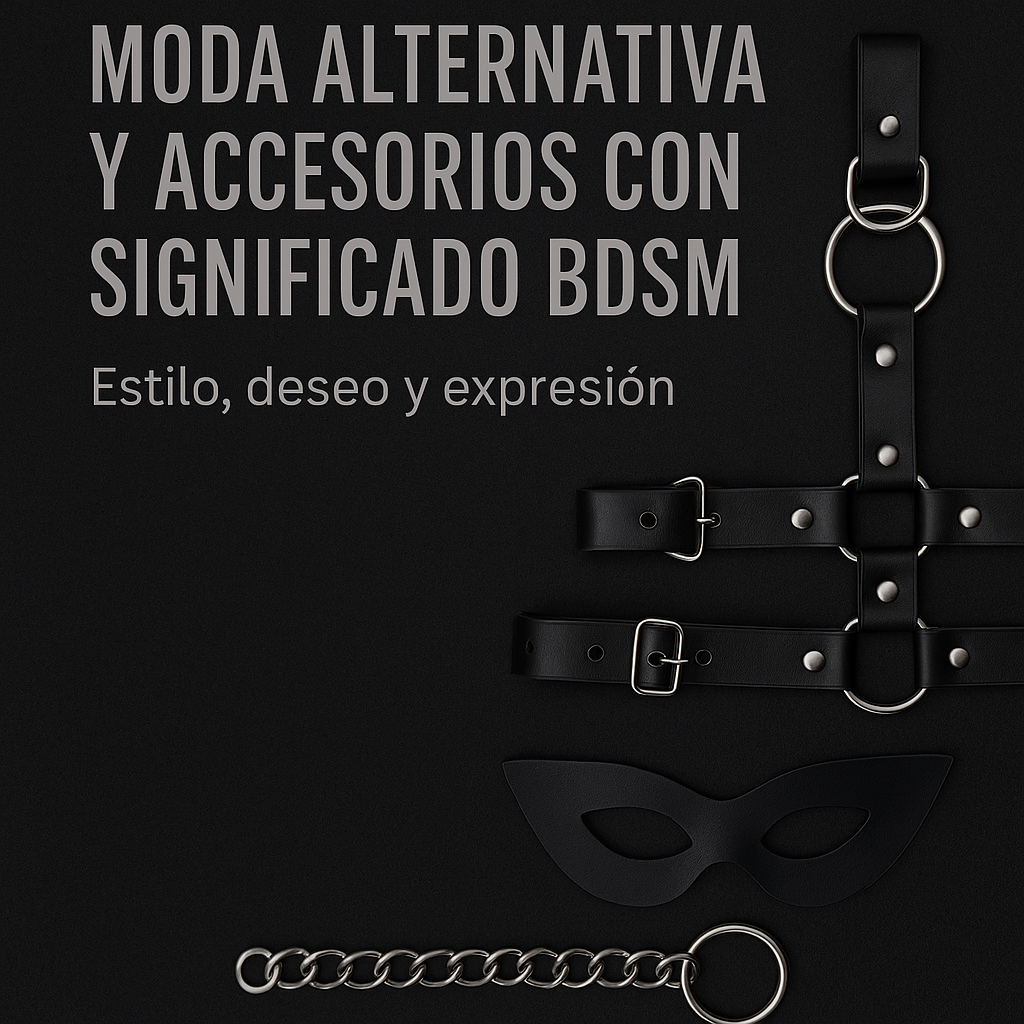 🖤 Moda alternativa y accesorios con significado BDSM