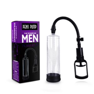 Bomba de vacío manual para pene MEN PowerUp 🖤