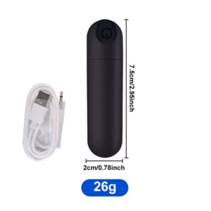 Bala Vibradora Recargable 10 Modos 🔥 Discreta, Potente y Silenciosa