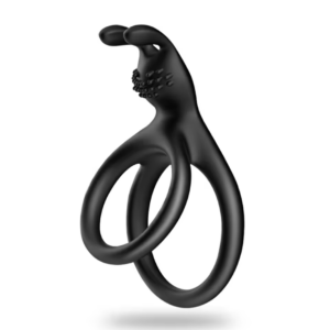 Anillo Doble para Pene con Estimulador de Clítoris 🔥 Anillo Erótico para Parejas