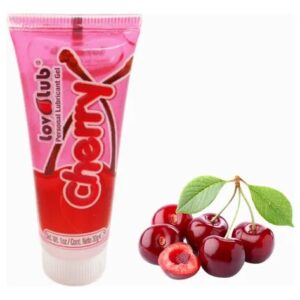 Lubricante sabor cereza Love Lub 💋 Sensación dulce y deslizamiento suave