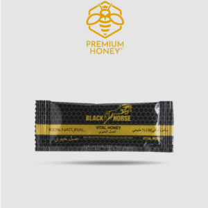 Miel estimulante Black Horse Premium Honey 10gr 🐝 Energía natural para tu intimidad