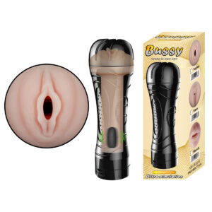 Masturbador masculino vibrador con textura interna intensa 🔥 estimulación profunda