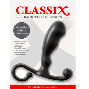 Estimulador de próstata CLASSIX ergonómico para punto P ✨ placer masculino cómodo y discreto