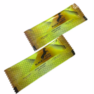 Black Horse Vital Honey 🍯 suplemento energético masculino en sobre individual
