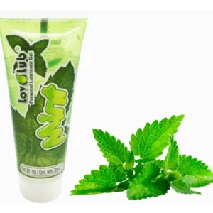 Lubricante sabor Menta Love Lub 💋 Sensación dulce y deslizamiento suave